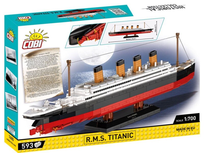 Cobi Zaoceánská loď R.M.S. TITANIC 1:700 Historical collection